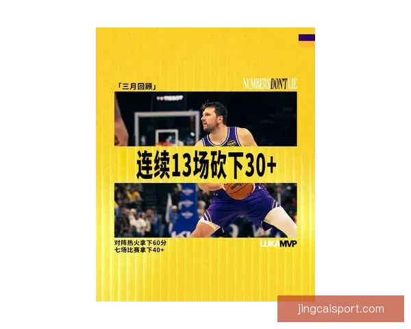 东契奇疯狂三月超强表现 高难度三分接连命中 比上次得分王更具统治力
